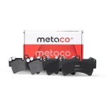 3000-088 METACO Колодки тормозные передние к-кт
