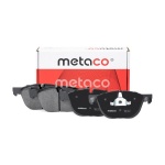 3000-075 METACO Колодки тормозные передние к-кт