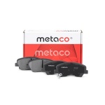 3000-555 METACO Колодки тормозные передние к-кт