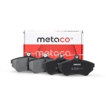3000-154 METACO Колодки тормозные передние к-кт