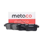 3010-090 METACO Колодки тормозные задние дисковые к-кт