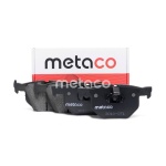 3010-071 METACO Колодки тормозные задние дисковые к-кт