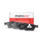 3000-099 METACO Колодки тормозные передние к-кт