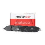 3000-286 METACO Колодки тормозные передние к-кт