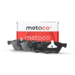 3000-139 METACO Колодки тормозные передние к-кт