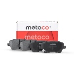 3000-151 METACO Колодки тормозные передние к-кт