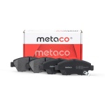 3000-205 METACO Колодки тормозные передние к-кт