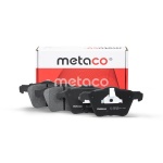 3000-150 METACO Колодки тормозные передние к-кт