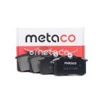 3010-046 METACO Колодки тормозные задние дисковые к-кт