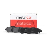 3000-043 METACO Колодки тормозные передние к-кт