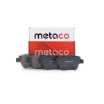 3010-030 METACO Колодки тормозные задние дисковые к-кт