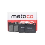 3010-130 METACO Колодки тормозные задние дисковые к-кт