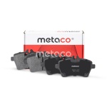 3000-207 METACO Колодки тормозные передние к-кт