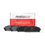 3000-120 METACO Колодки тормозные передние к-кт