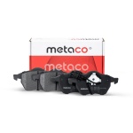 3000-185 METACO Колодки тормозные передние к-кт