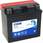 Мото аккумулятор EXIDE ETZ7-BS 6Ah 100A