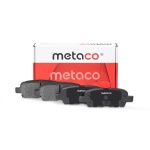 3010-001 METACO Колодки тормозные задние дисковые к-кт