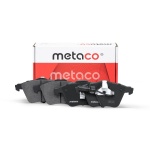 3000-101 METACO Колодки тормозные передние к-кт