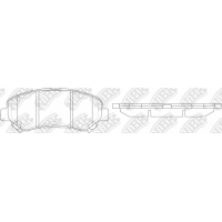 Тормозная колодка / накладка