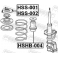(hss-002) Опора переднего амортизатора левая FEBEST (Honda Civic EU/EP/ES 2001-2006)