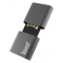 Карта памяти Leef Fuse 32Gb USB (LFFUS-032GKR) charcoal matte/black