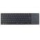 Клавиатура Rapoo E9080 черный USB Беспроводная 2.4Ghz Да Touch