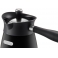 Кофеварка (электротурка) Centek CT-1080 BL(черный) 0.5л, 1000Вт, нерж.сталь, съемная мягкая ручка, крышка