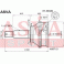 (hy-sfa52) ASVA Шрус наружный 26x60x27