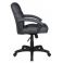 Кресло руководителя Бюрократ T-9908AXSN-Low/MF110 низкая спинка серый микрофибра