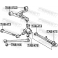 (tab-473) Сайленблок заднего поперечного рычага FEBEST (Toyota Crown/Crown Majesta UZS15#/GS151/JZS1