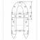 Тент 3Д на лодку Sport/Huntingline 360-390 (Хаки)