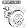 (0182-azt220f) Ступица передняя FEBEST (Toyota Avensis AT22#/AZT220/CDT220/CT220/ST220/ZZT22# 1997-2