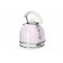 Чайник Centek CT-1065 pink (роз/беж/хром) 2.0л, 2200Вт, прорезиненные ручки, эксклюзивное покрытие