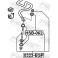 (hsb-062) Втулка стойки стабилизатора FEBEST (Honda Integra DC1/DC2/DB6/DB7/DB8/DB9 1993-2000)