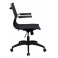 Кресло руководителя Бюрократ CH-997-Low/Black низкая спинка черный сетка