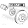 (0182-120f) Ступица передняя FEBEST (Toyota Corolla CE120/NZE12#/ZZE12# 2000-2008)