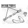 (hyab-ter1) Сайленблок переднего верхнего рычага FEBEST (Hyundai Terracan 2001-)