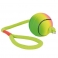 Игрушка TRIXIE Мяч с веревкой д. 6см 30см, неон, 1шт