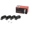 p83110 BREMBO Комплект тормозных колодок, дисковый тормоз