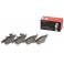 P23077 BREMBO Комплект тормозных колодок, дисковый тормоз