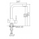 Смеситель для кухни с каналом для фильтрованной воды A5179-4 Accoona