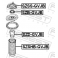 (szshb-gvjb) Пыльник переднего амортизатора FEBEST (Suzuki Grand Vitara/Escudo JB416/JB420/JB627 200