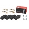 P24072 BREMBO Комплект тормозных колодок, дисковый тормоз