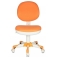 Кресло Бюрократ CH-W357/15-75 оранжевый (пластик белый)