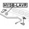 (hysb-lavr) Втулка заднего стабилизатора D15.8 FEBEST (Hyundai Matrix/Lavita (BE) 2001-2006)