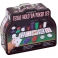Набор "Покер" в коробке (200 фишек 4 гр.,2 колоды карт, сукно) арт.1897/BR5018
