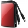 Жесткий диск Buffalo 500Gb 2.5" MiniStation Extreme Red (HD-PZ500U3R-RU)