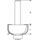 Фреза для фрезерных машин калевочная вогнутая BOSCH 24,7/13/8 мм (1 шт.) коробка