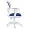 Кресло Бюрократ CH-W797/BL/TW-10 спинка сетка синий сиденье синий (пластик белый)