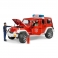 Bruder 02528 "Внедорожник Jeep Wrangler Unlimited Rubicon" Пожарная с фигуркой (фикс. цена)